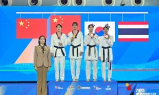 乐鱼电竞:首秀告捷 中国跆拳道队奥运备战启新程